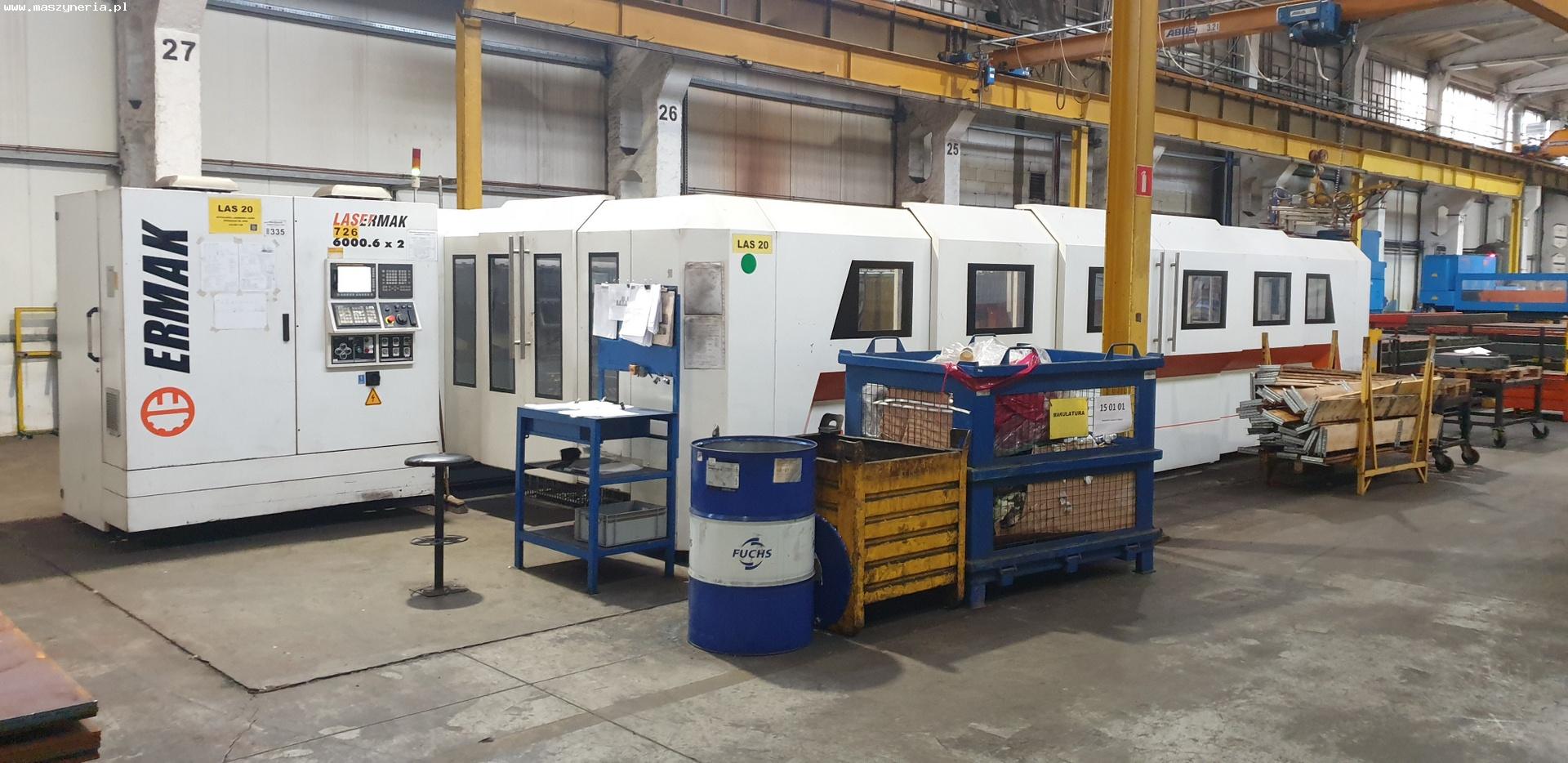 Macchina taglio laser ERMAKSAN LASERMAK 6000 6X2 in vendita - foto 1